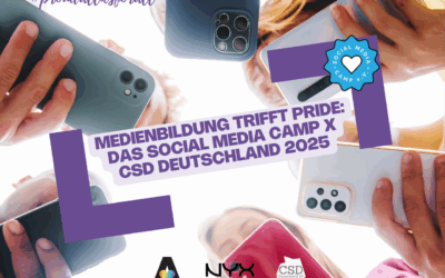 Medienbildung trifft Pride: Das Social Media Camp x CSD Deutschland 2025