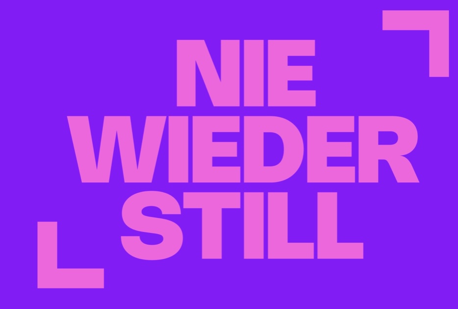 Bleiben wir standhaft und nie wieder still!
