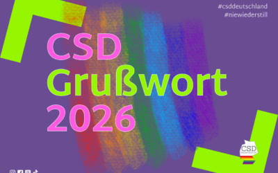 CSD Grußwort 2026