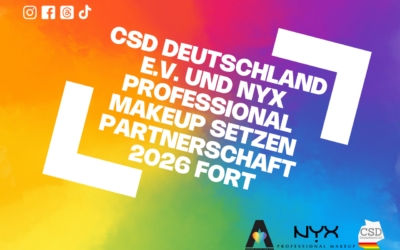 Gemeinsam für queere Bildung: NYX Professional Makeup und CSD Deutschland e.V. setzen wegweisende Kooperation 2026 fort
